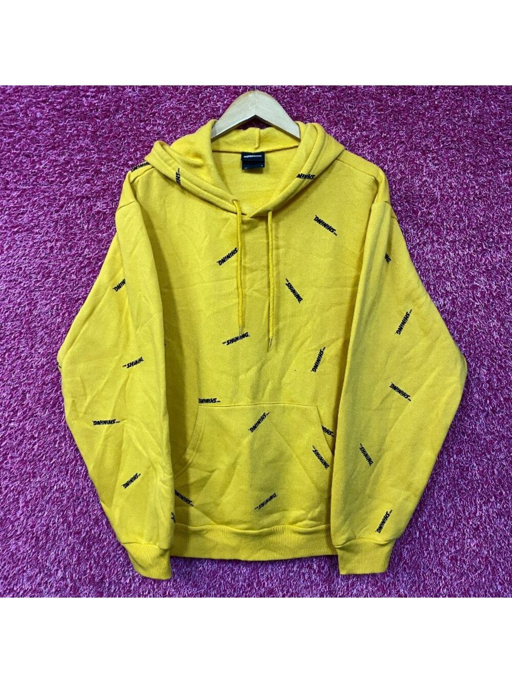 Dunbgood x The Shining Repeat Logo Pullover Hoodie Medium